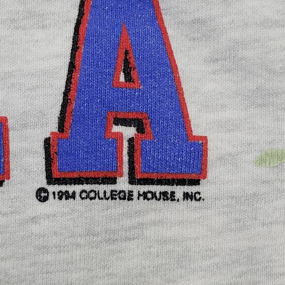 Vintage 1994 Hoopeston Area High-School Sweatshirt XL 24x26 Gray - Picture 15 of 16